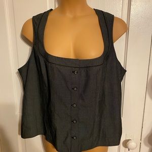 Lane Bryant Denim Vest